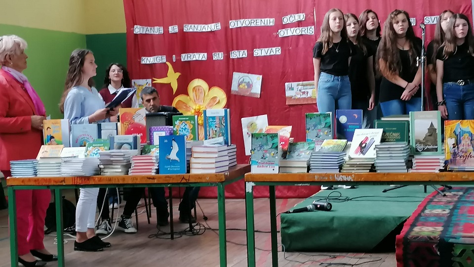 Druga godina projekta “Povećanja čitalačke pismenosti učenika osnovnih škola u Ze-Do kantonu”