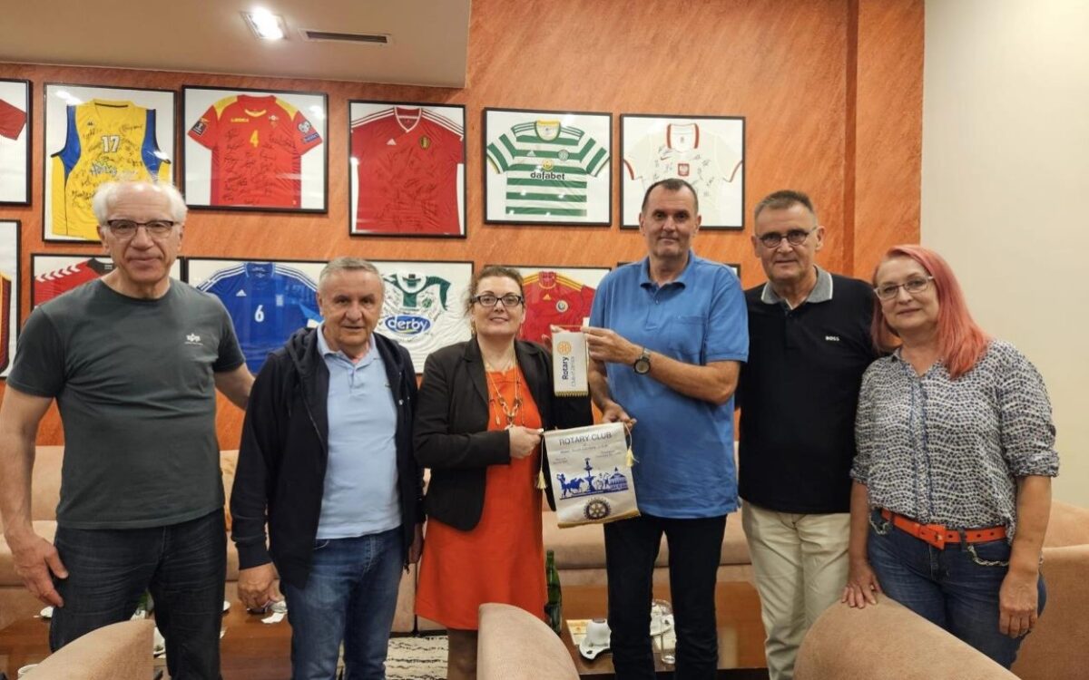 Posjeta profesorice Sanele Porča Rotary klubu Zenica: Povezivanje i razmjena iskustava