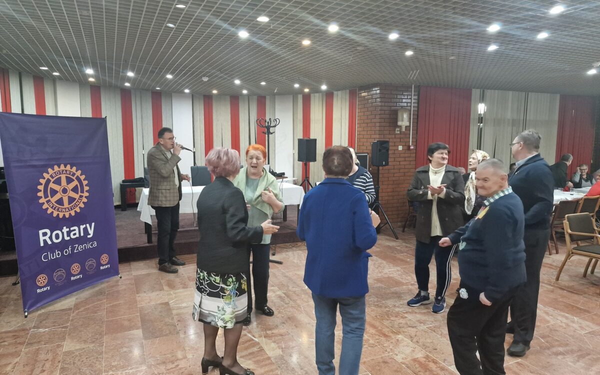 Rotary klub Zenica: Posjeta Domu penzionera Zenica